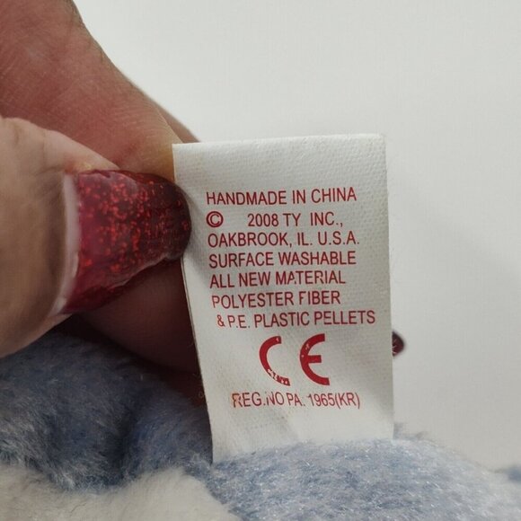 Ty Beanie Babies 2.0 Clipper The Dolphin Stuffed Animal Plush Toy with Hang Tags - Picture 5 of 8